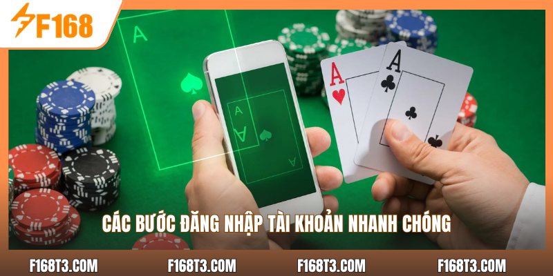 Các bước đăng nhập tài khoản nhanh chóng